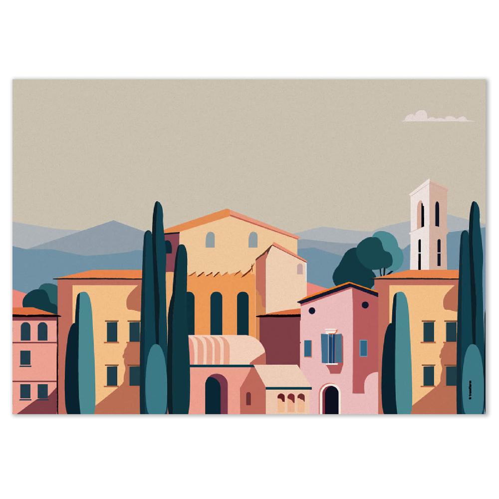 Trendform Papiertischset TICINO 4 Sujets à 12 Blatt