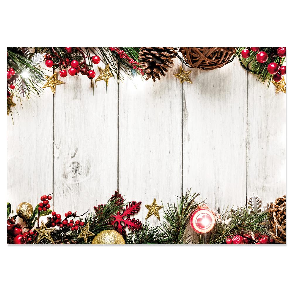 Trendform Papiertischset WHITE CHRISTMAS 4 Sujets à 12 Blatt