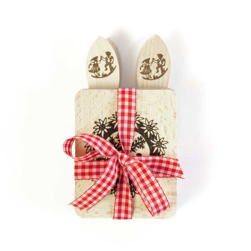 Trendform Raclette Untersetzer/Schaber SWISS TRADITION 1 4er Set