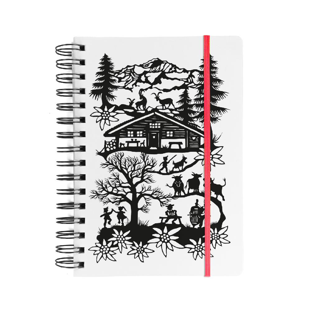 trendform Ringbuch A5 SWISS TRADITION Scherenschnitt Esther Gerber