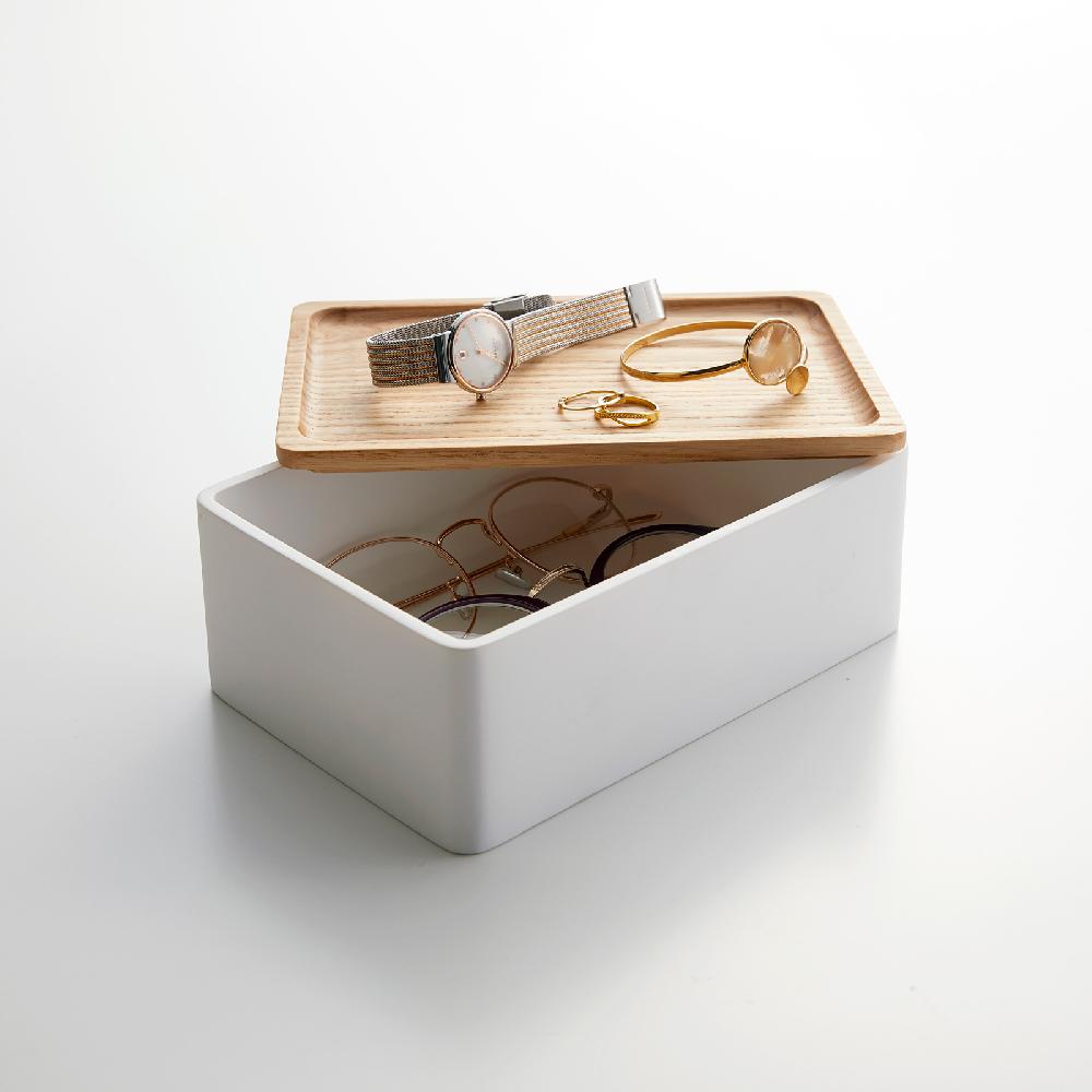 Trendform Schmuck-Aufbewahrungsbox RIN Weiss Mit Deckel