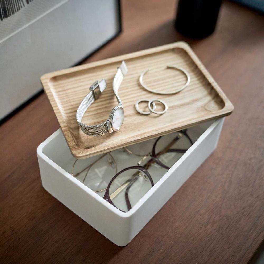 Trendform Schmuck-Aufbewahrungsbox RIN Weiss Mit Deckel