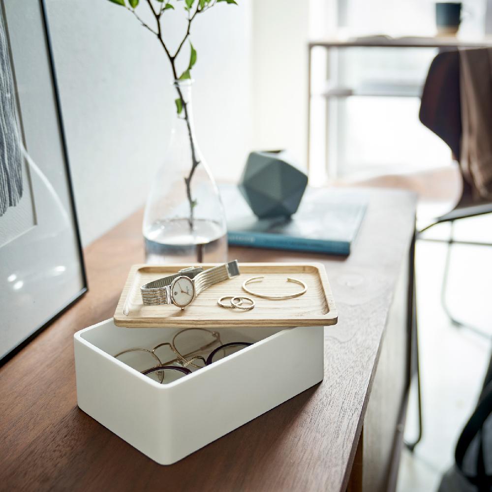 Trendform Schmuck-Aufbewahrungsbox RIN Weiss Mit Deckel