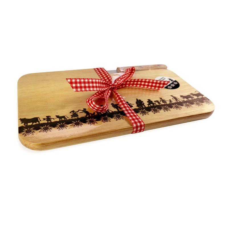 Trendform Schneidebrett SWISS TRADITION Inkl. Messer