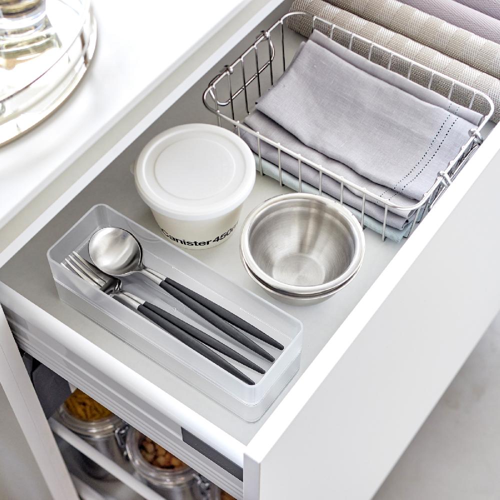 Trendform Schubladen Organizer L TOWER Weiss 2er Set