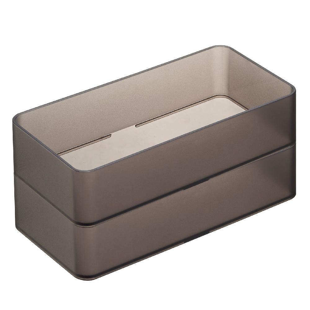 trendform Schubladen Organizer M TOWER schwarz 2er Set