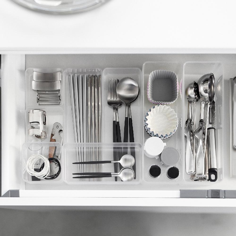 Trendform Schubladen Organizer M TOWER Weiss 2er Set