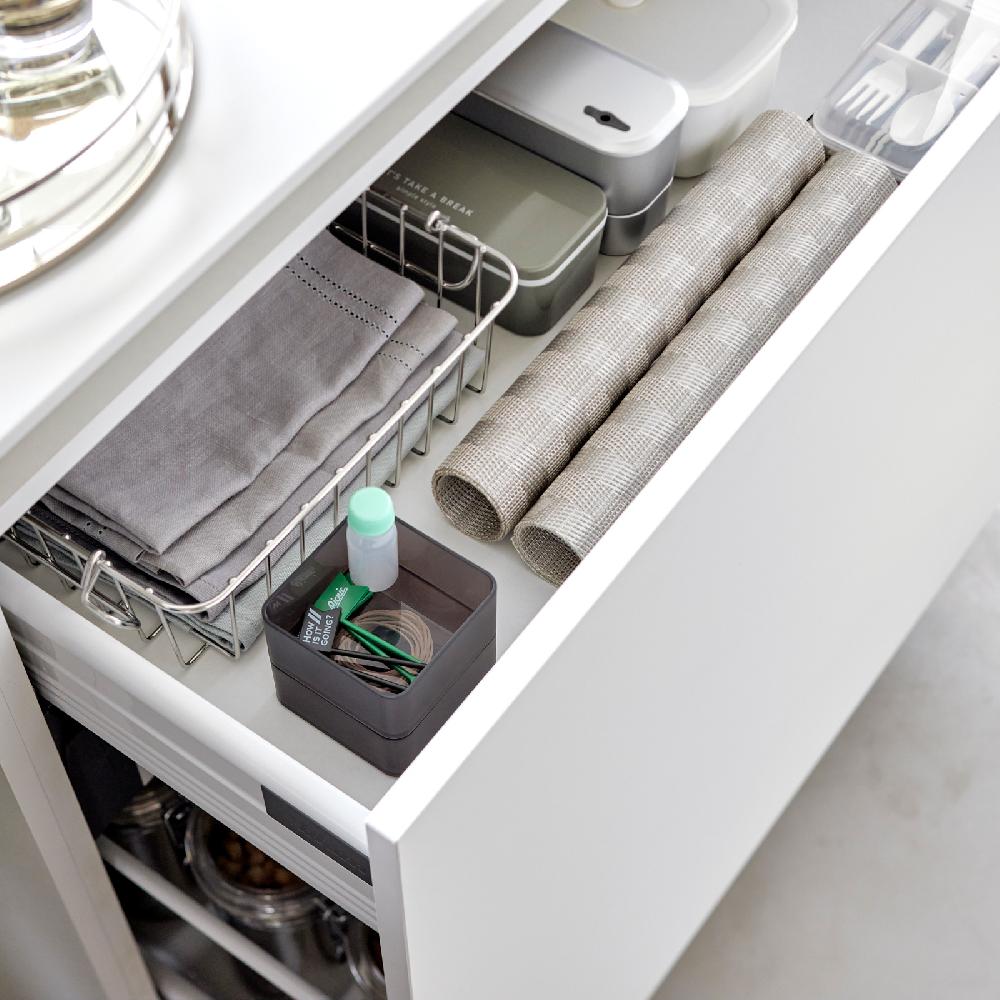 Trendform Schubladen Organizer S TOWER Schwarz 2er Set