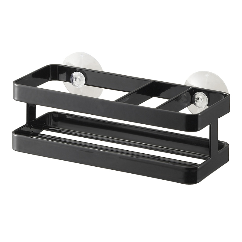 trendform Schwamm- und Spülmittelhalter TOWER schwarz mit Saugnapf