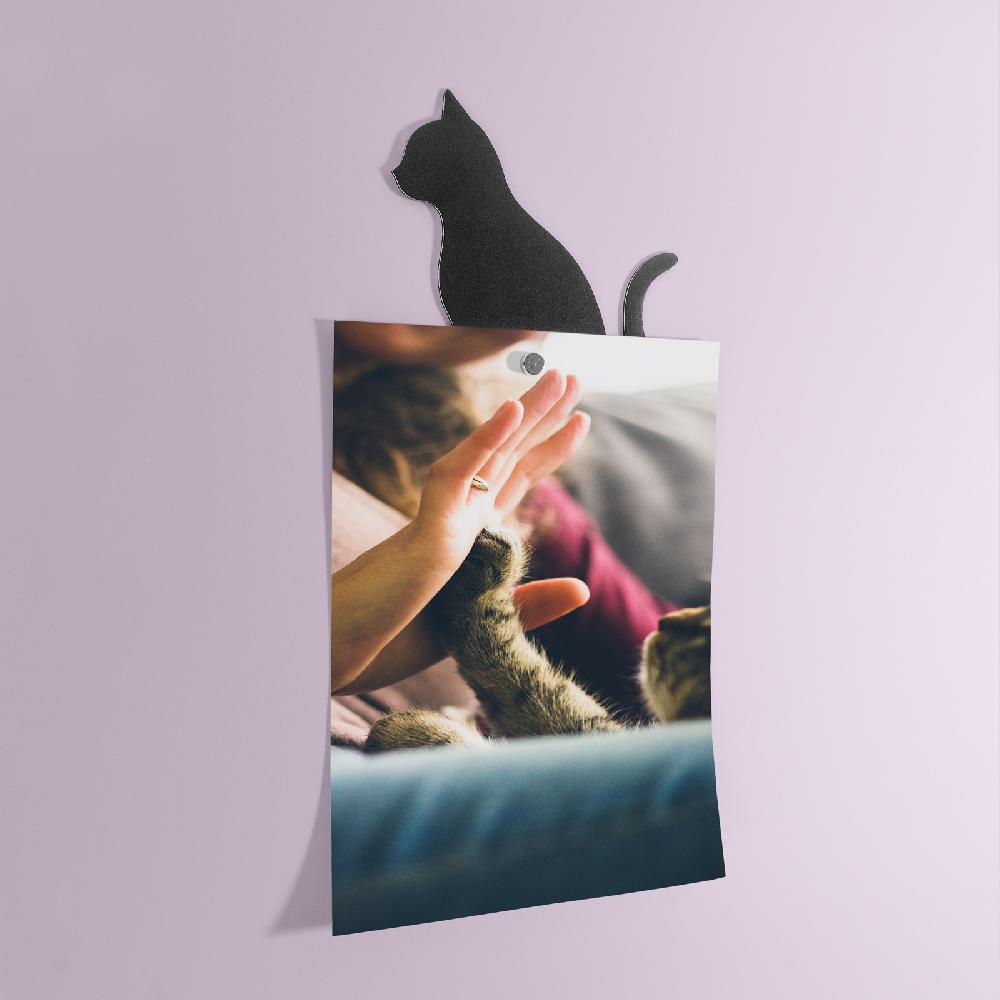 Trendform Selbstklebende Haftflächen ELEMENT FLEX CAT Für Magnete 5er Set Schwarz