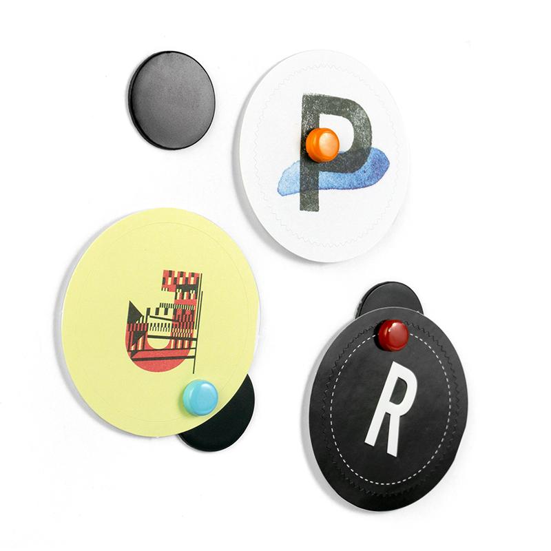 Trendform Selbstklebende Haftpunkte ELEMENT FLEX DOT Für Magnete 28er Set Schwarz