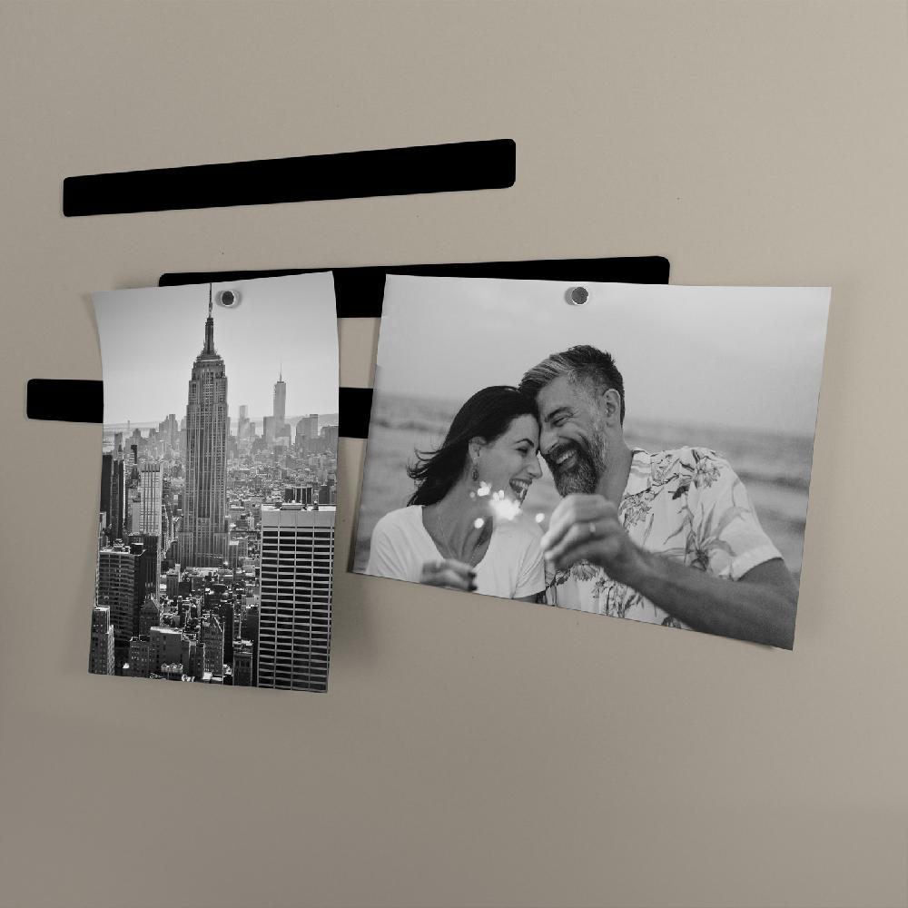 Trendform Selbstklebende Haftstreifen ELEMENT FLEX STRIP Für Magnete 6er Set Schwarz