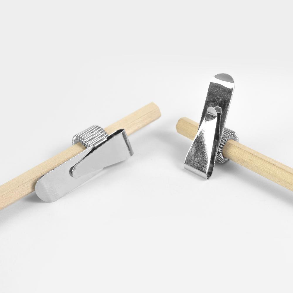 Trendform Stiftehalter PEN HOLDER CLIP 2er Set Silber