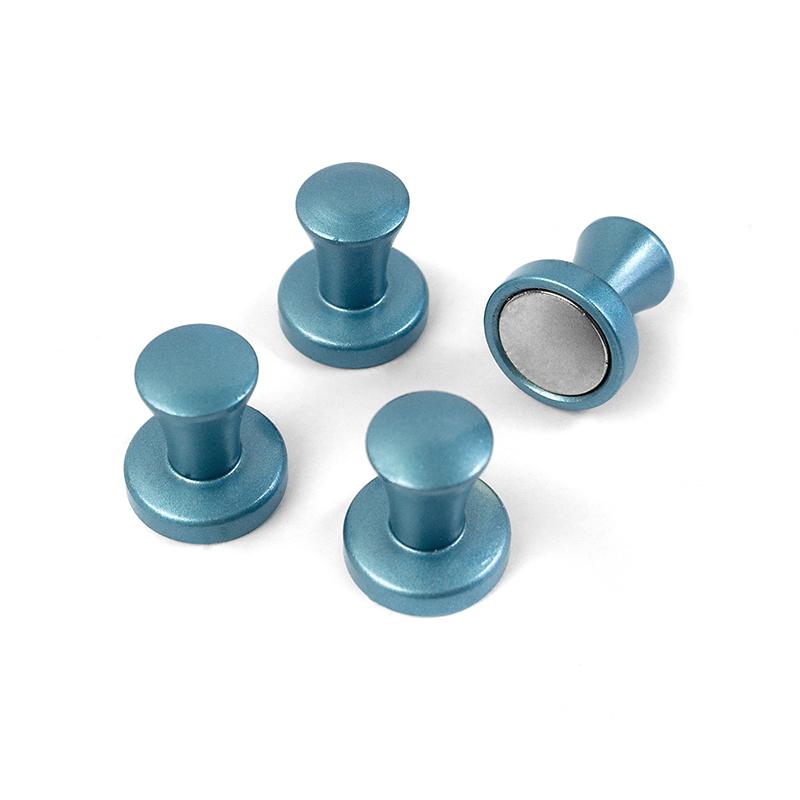 trendform Superstrong Magnets MINI-MAX 4er Set blau