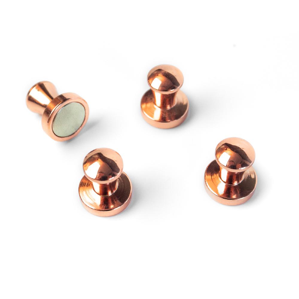 Trendform Superstrong Magnets MINI-MAX 4er Set Kupfer