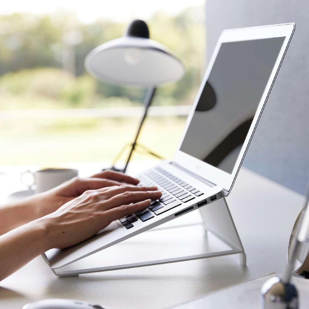 Trendform Tablet-/Laptophalter Mit Doppelfunktion TOWER Weiss