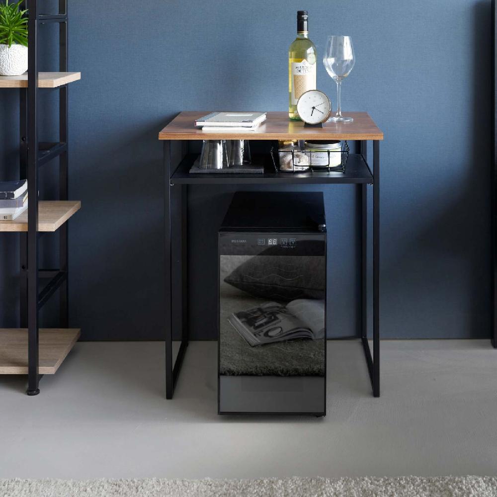 Trendform Tisch Mit Holzablage/Ausziehplatte TOWER Schwarz