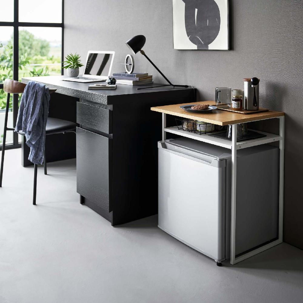 Trendform Tisch Mit Holzablage/Ausziehplatte TOWER Weiss