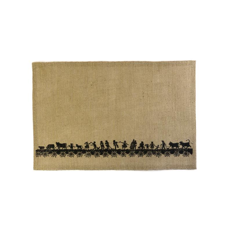 Trendform Tischset Jute SWISS TRADITION Scherenschnitt Esther Gerber