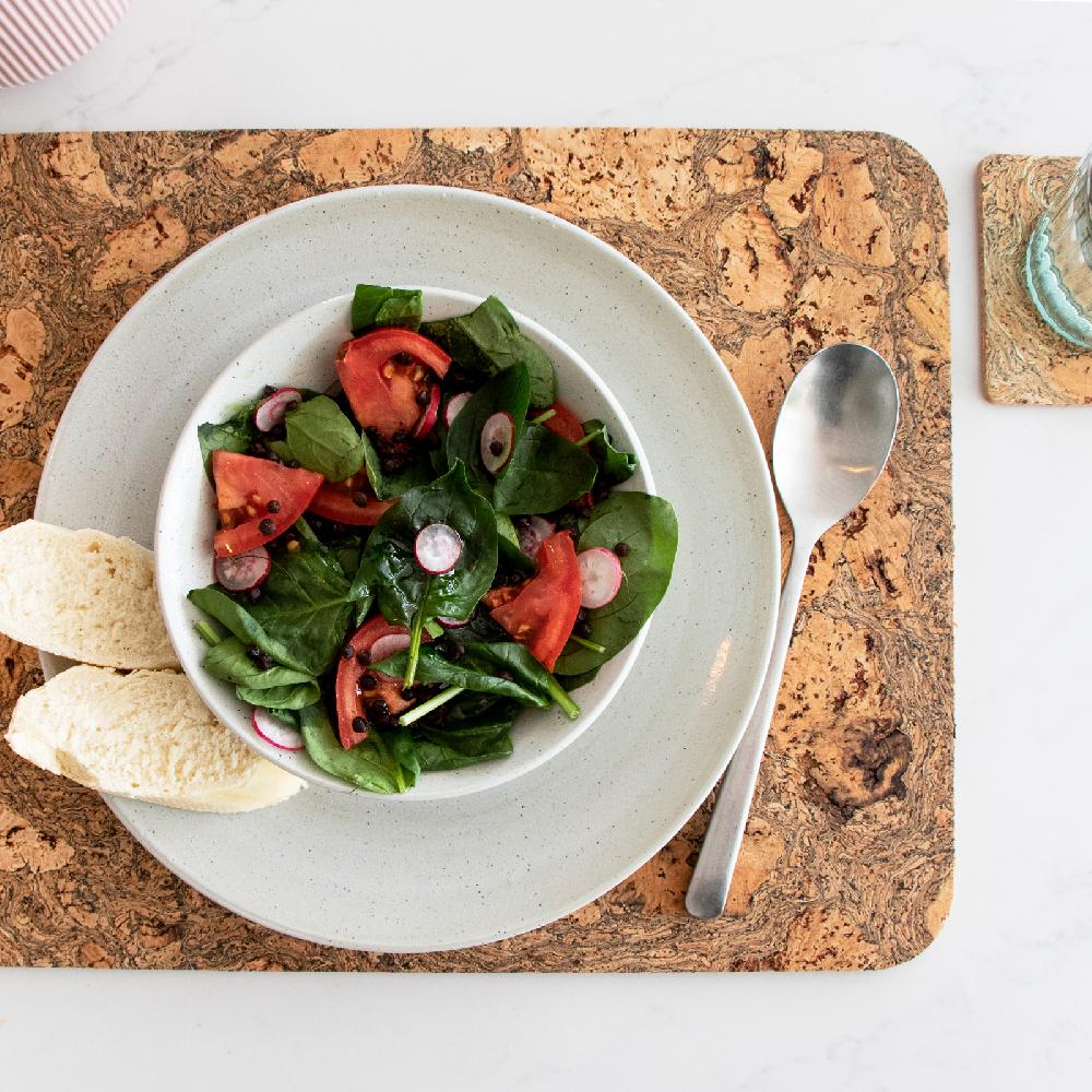 Trendform Tischset NATURAL CORK RECTANGLE 4er Set 40x30cm