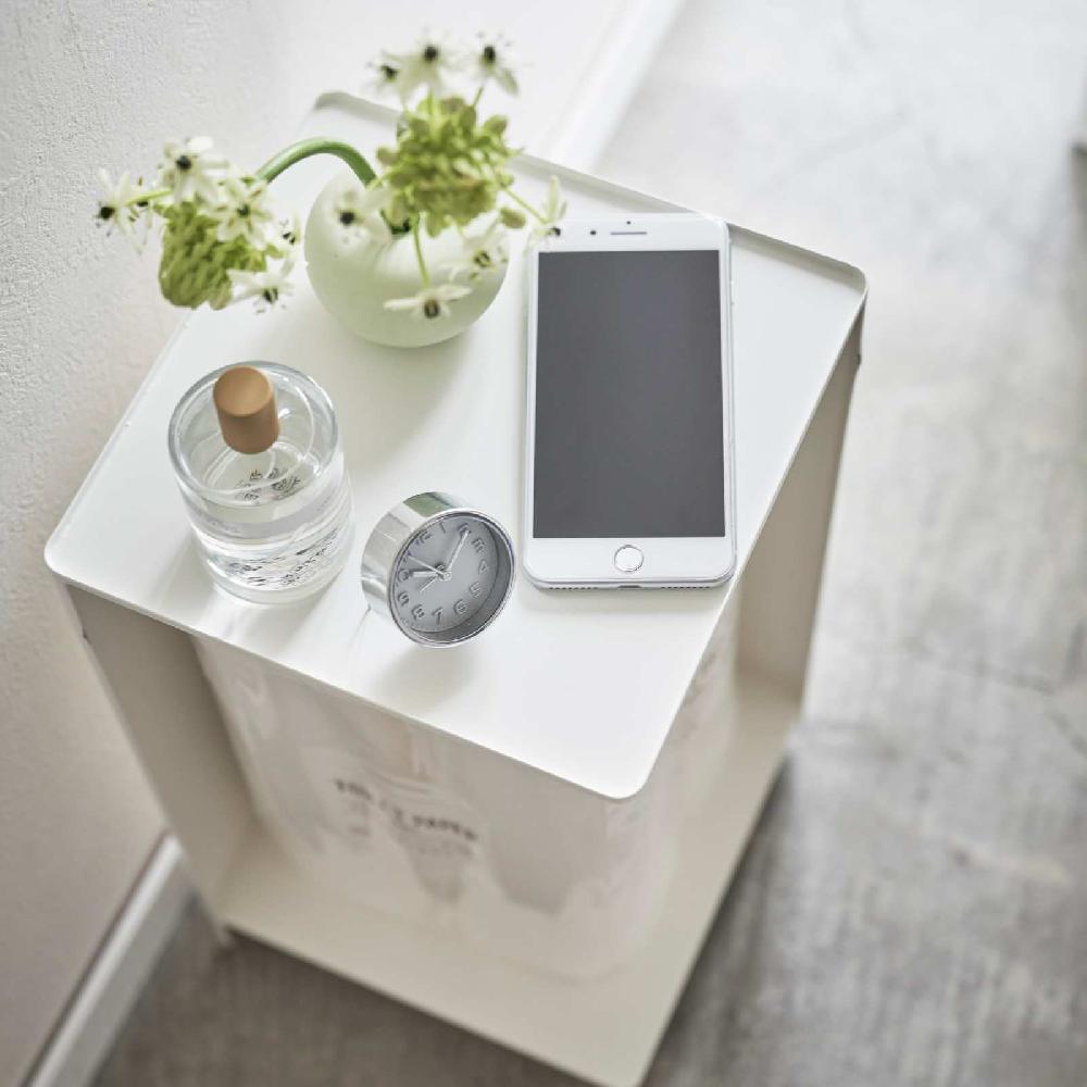 Trendform Toilettenpapieraufbewahrung TOWER Weiss Mit Rollen
