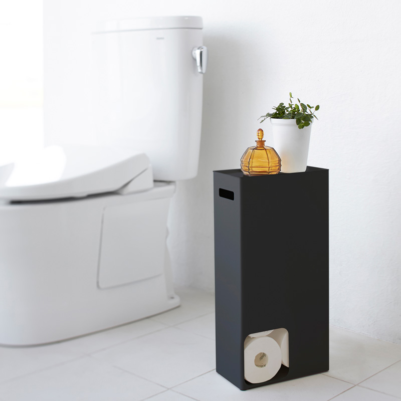 Trendform Toilettenpapierspender Gross TOWER Schwarz