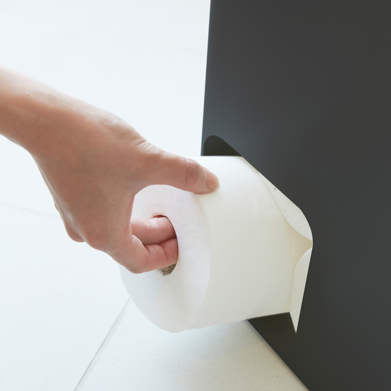 Trendform Toilettenpapierspender Gross TOWER Schwarz