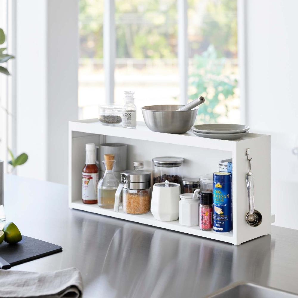 Trendform 2-stöckiges Gewürzregal TOWER Weiss