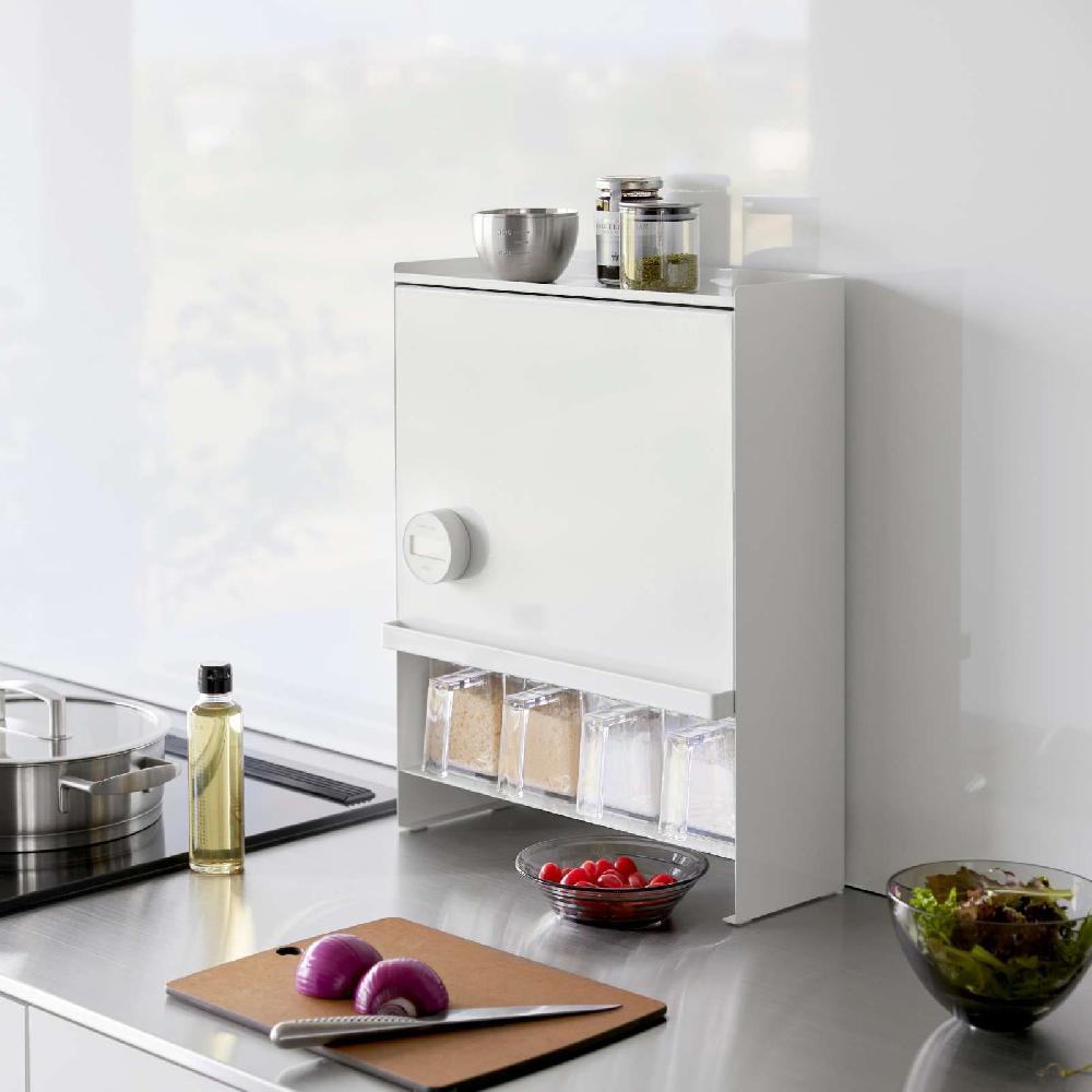 Trendform 3-stöckiges Gewürzregal TOWER Weiss