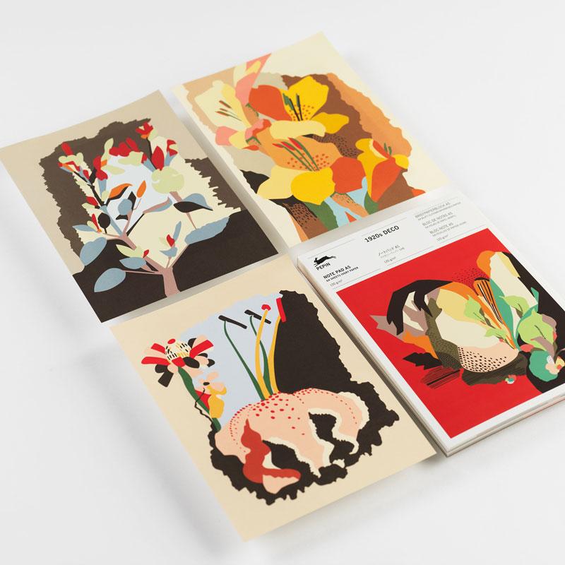 Trendform A5 Note Pad 1920s DECO