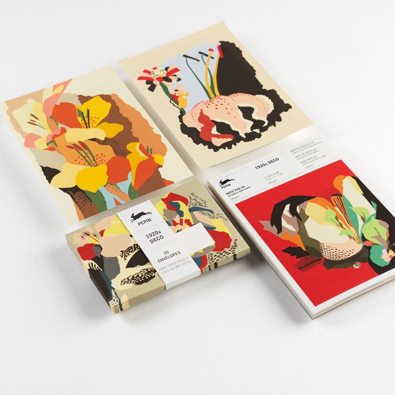 Trendform A5 Note Pad 1920s DECO