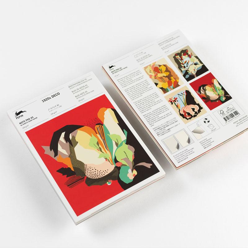 trendform A5 Note Pad 1920s DECO