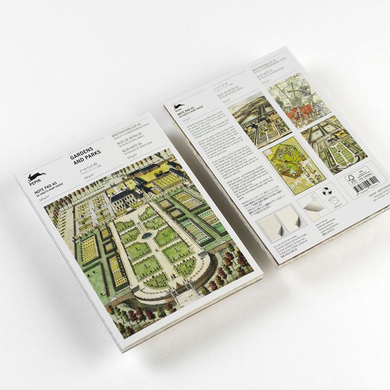 trendform A5 Note Pad GARDENS & PARKS