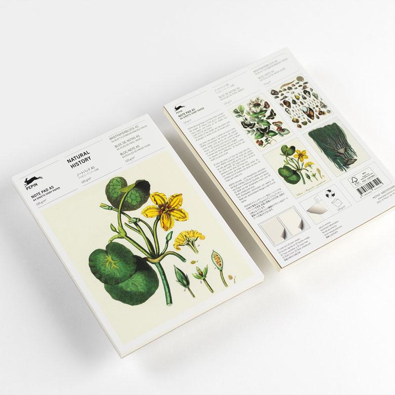 Trendform A5 Note Pad NATURAL HISTORY