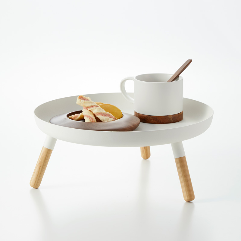 Trendform Ablage/Tablett Mit Füssen PLAIN Weiss