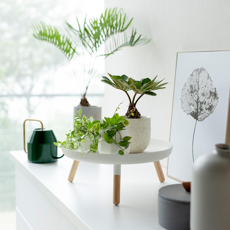 Trendform Ablage/Tablett Mit Füssen PLAIN Weiss