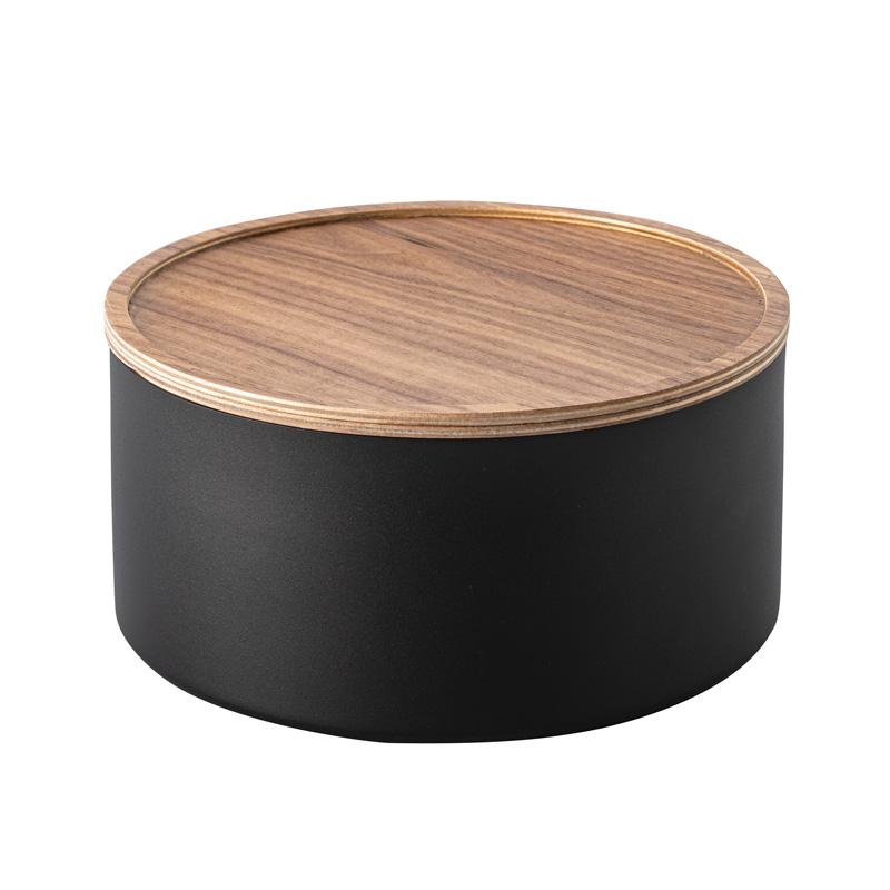 trendform Aufbewahrungsbehälter tief RIN schwarz