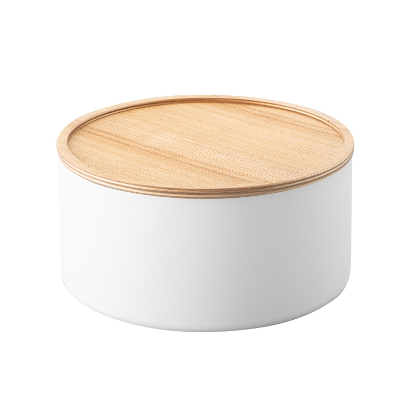 trendform Aufbewahrungsbehälter tief RIN weiss