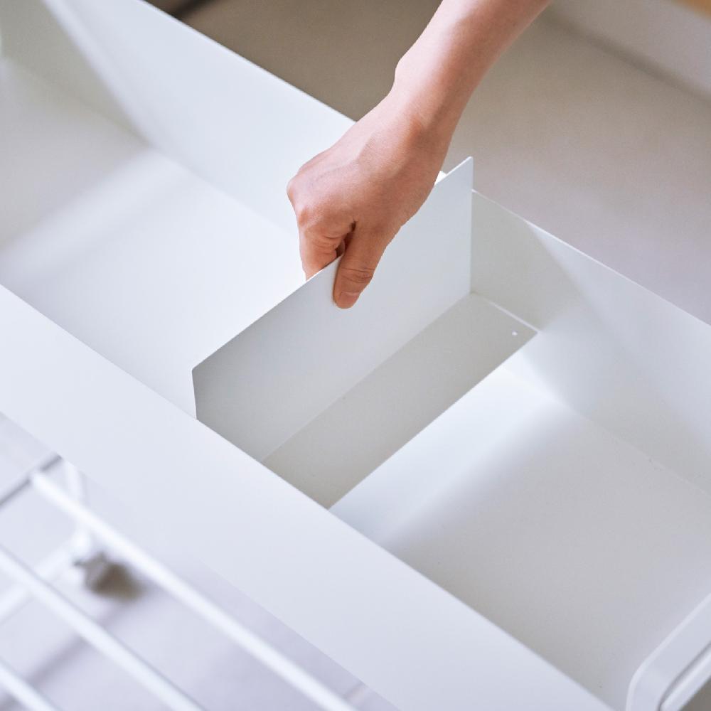 Trendform Aufbewahrungswagen Mit Korb TOWER Weiss