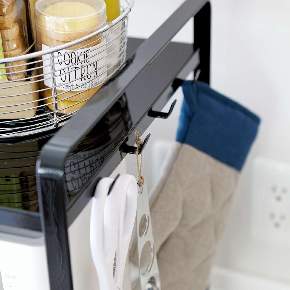 Trendform Ausziehbares Küchenregal TOWER Schwarz