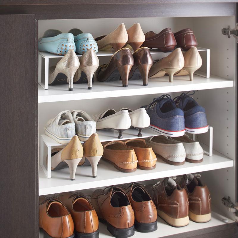 Trendform Ausziehbares Schuhgestell FRAME Weiss