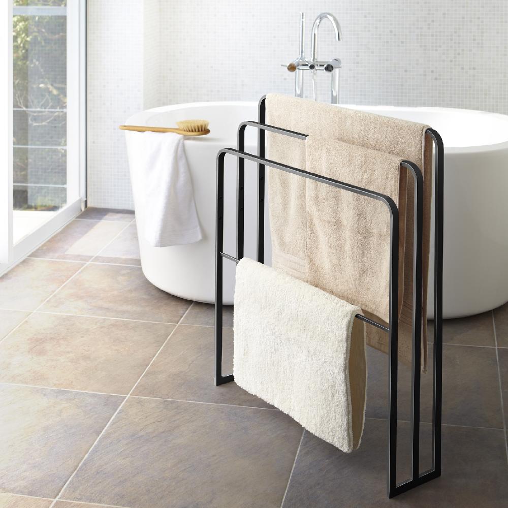 Trendform Badetuch-Halter TOWER Schwarz