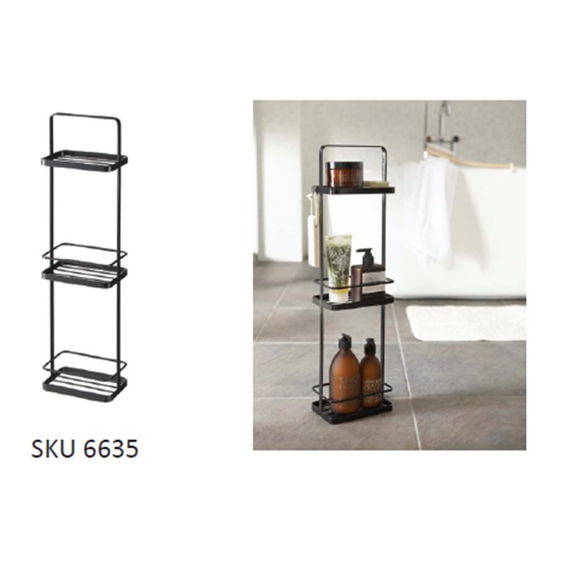 Trendform Badregal TOWER Schwarz