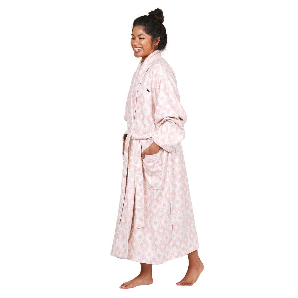 Trendform Bath Robe Waffle DIAMOND PINK