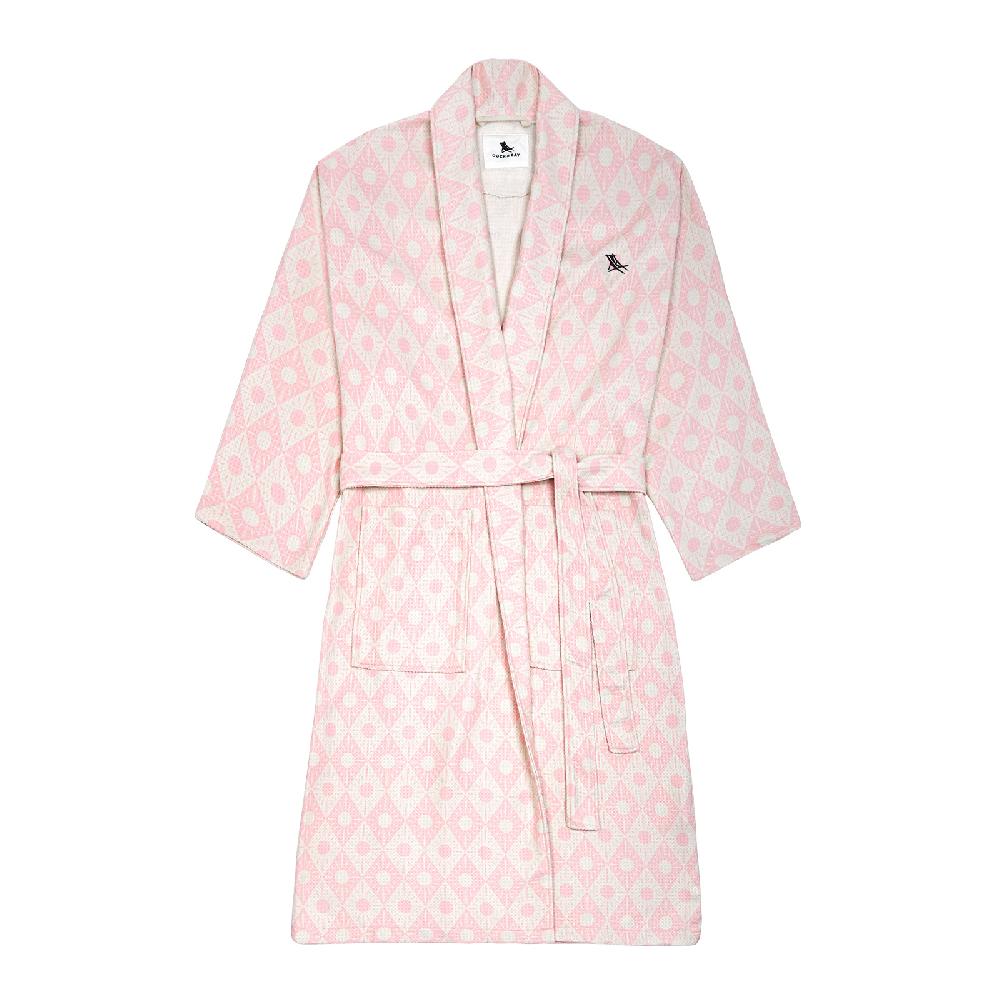 trendform Bath Robe Waffle DIAMOND PINK