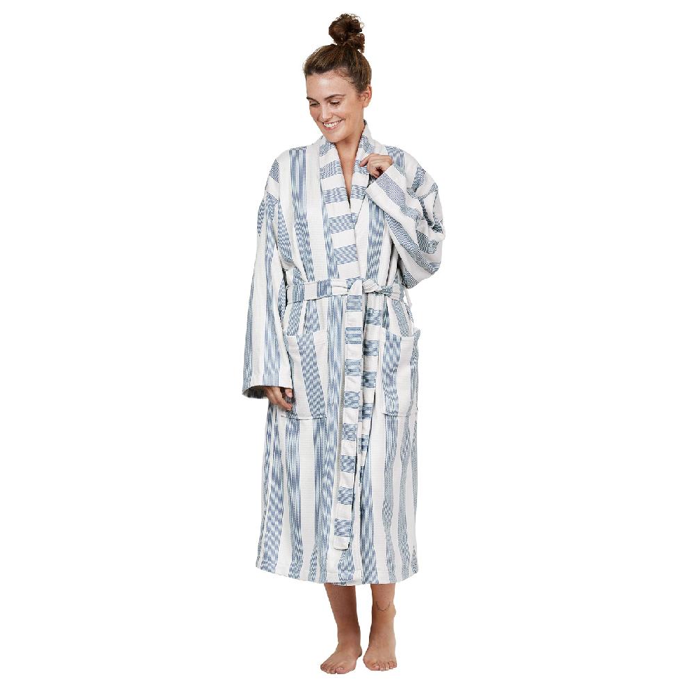 Trendform Bath Robe Waffle STORM CLOUD