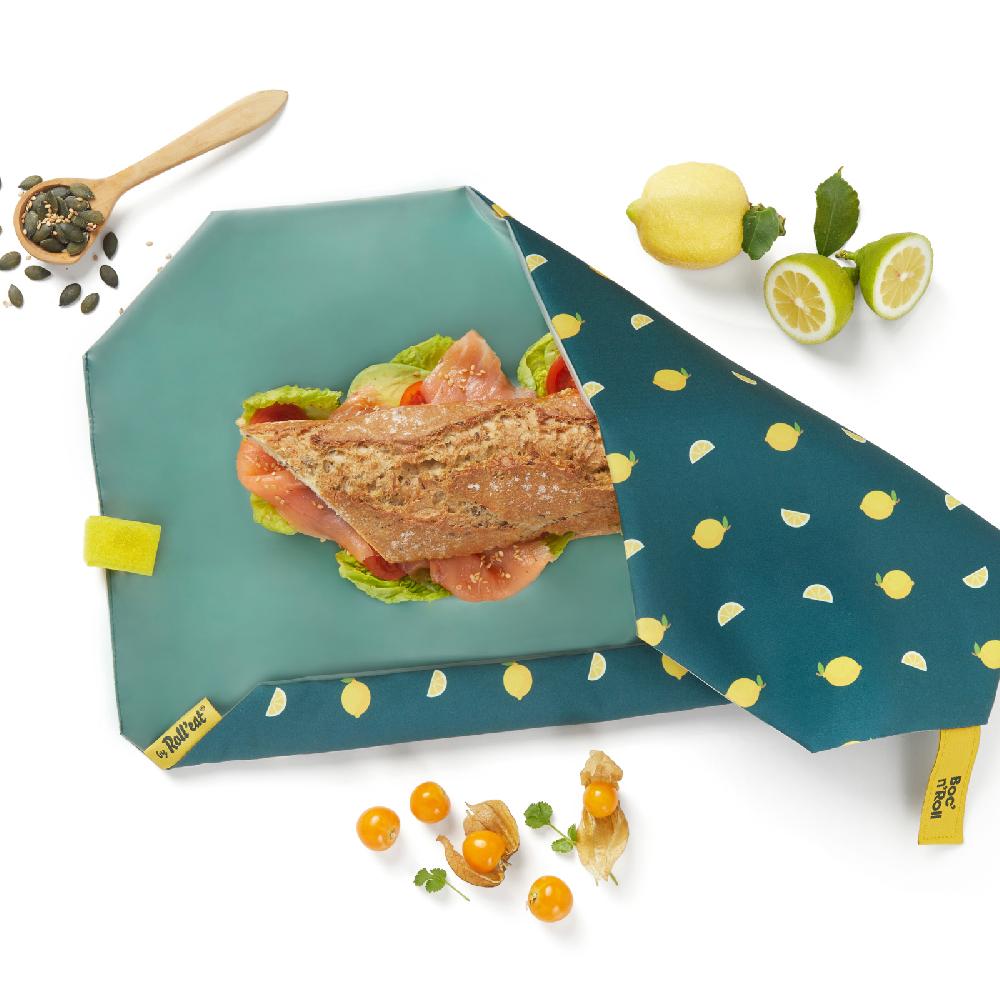 Trendform Boc'n'Roll Lunch Wrap Fruits Lemon