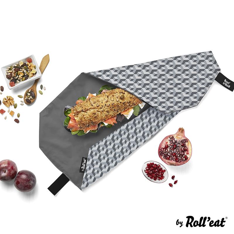 Trendform Boc'n'Roll Lunch Wrap Tiles Black