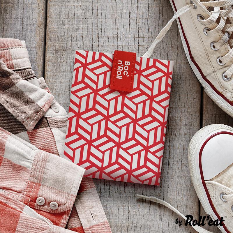 Trendform Boc'n'Roll Lunch Wrap Tiles Red