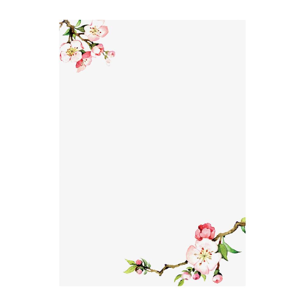 Trendform Briefpapier Set KIRSCHBLÜTE